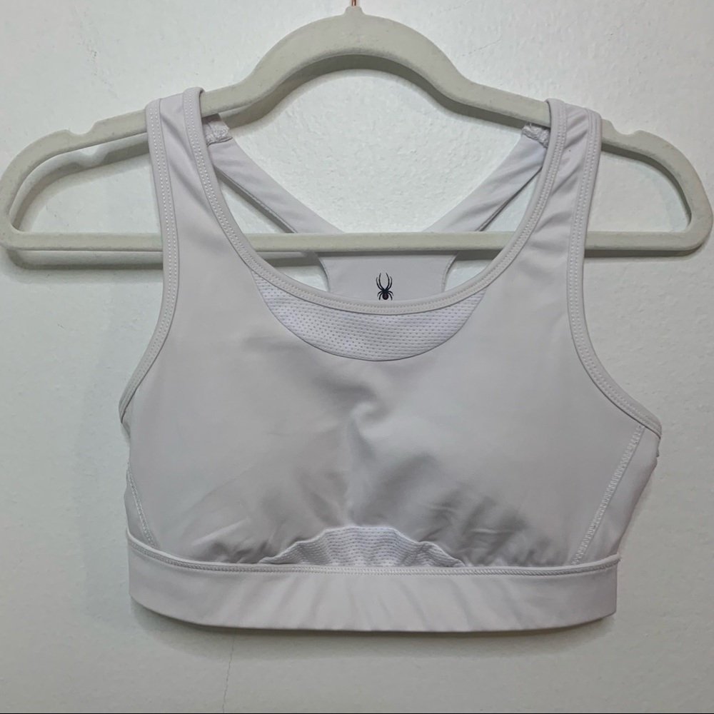 SPYDER WOMEN’S WHITE SPORTS BRA